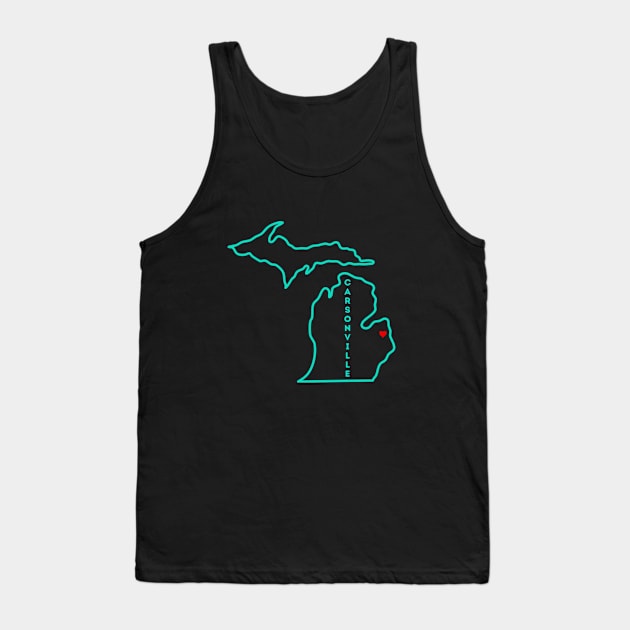 Carsonville MI Tank Top by TorrezvilleTees